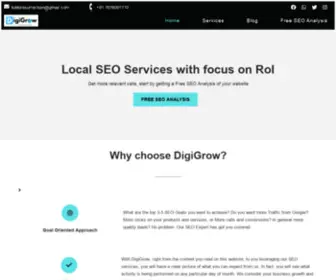 Digigrow.co(Online Marketing in Simple Words) Screenshot
