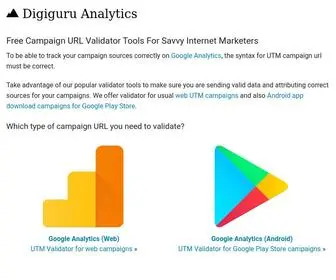 Digiguru.xyz(Insights and Analytics for Digital Marketer) Screenshot