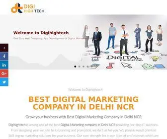 Digihightech.com(Best Digital Marketing Company in Delhi NCR India) Screenshot