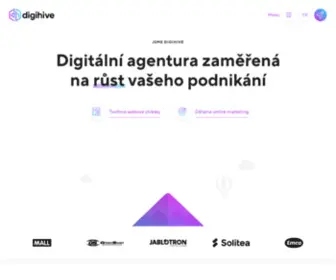 Digihive.cz(Digitální agentura digihive) Screenshot