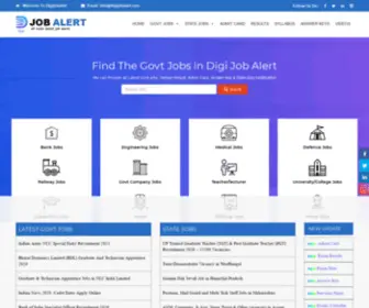 Digijobalert.com(Digi Job Alert) Screenshot