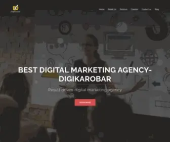 Digikarobar.com(Digital Marketing Agency In Kolhapur) Screenshot