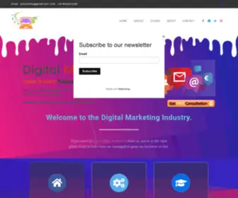 Digikashi.xyz(Digital Marketing Institute) Screenshot