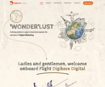 Digikoredigital.com(Digikore Digital) Screenshot