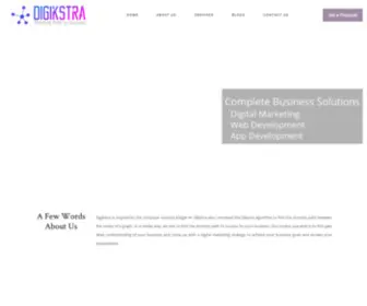 Digikstra.com(Digital Marketing and Software Development Services) Screenshot