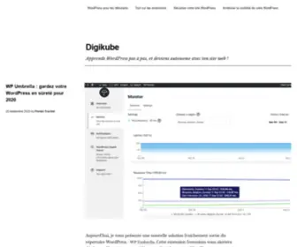 Digikube.fr(Apprends WordPress pas à pas) Screenshot