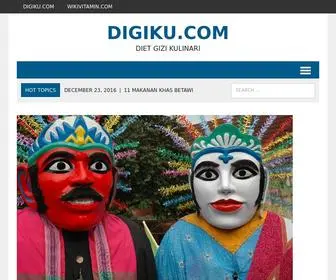 Digiku.com(Diet Gizi Kulinari) Screenshot