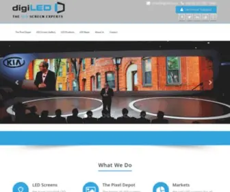 Digiled.com(Large Outdoor LED Displays) Screenshot