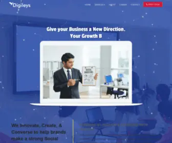 Digileys.com(Digital Marketing & SEO Company In Chandigarh) Screenshot