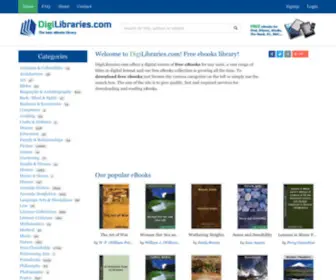 Digilibraries.com(Free eBooks library) Screenshot