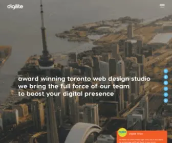 Digilite.ca(Toronto Web Design & Development) Screenshot