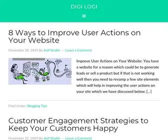 Digilogi.org Screenshot
