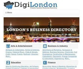 Digilondon.co.uk(London Directory) Screenshot