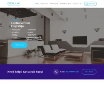 Digilux.co.in(Home Automation Simplified) Screenshot