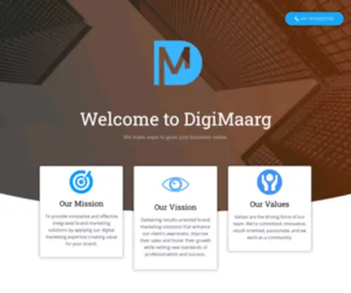 Digimaarg.com(Home) Screenshot