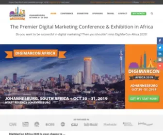 Digimarconafrica.com(Africa Digital Marketing Conference & Exhibition) Screenshot