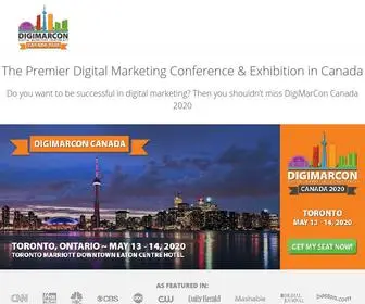 Digimarconcanada.ca(DigiMarCon Canada 2025) Screenshot