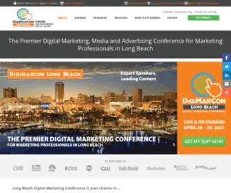 Digimarconlongbeach.com(Long Beach Digital Marketing Conference) Screenshot