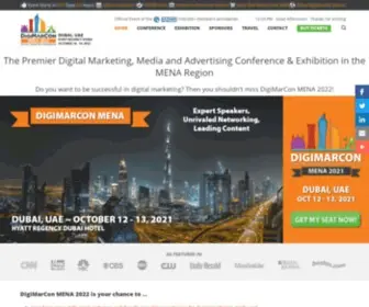 Digimarconmena.com(DigiMarCon MENA 2023) Screenshot