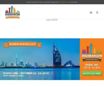Digimarconmiddleeast.com(DigiMarCon Middle East 2020) Screenshot