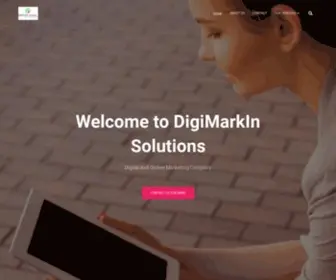 Digimarkin.com(DigiMarkIn Solutions) Screenshot