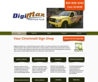 Digimaxsigns.com(Your Cincinnati Sign Shop) Screenshot