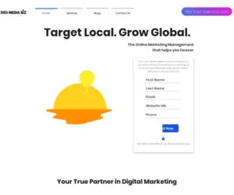 Digimediabiz.com(Online Marketing Services) Screenshot