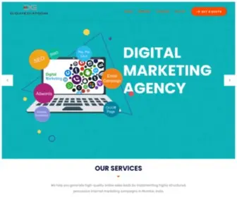 Digimediatoday.com(Digital Marketing Agency) Screenshot