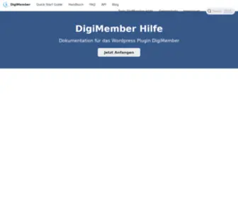 Digimember-Hilfe.de(DigiMember Hilfe) Screenshot