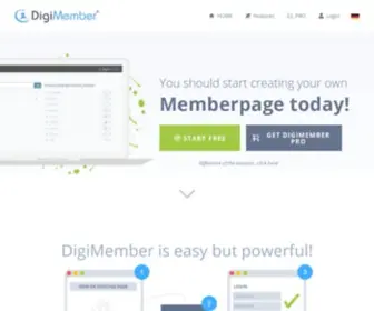 Digimember.com(Domeinnaam bezet) Screenshot
