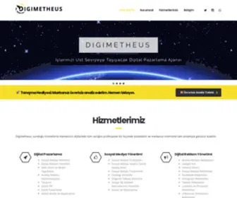 Digimetheus.com(Dijital Pazarlama ve) Screenshot