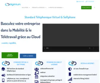 Digimium.com(Standard téléphonique d'Entreprise) Screenshot