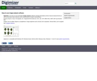 Digimizer.com(Digimizer Image Analysis Software) Screenshot