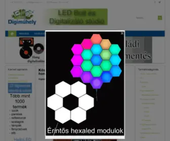 Digimuhely.hu(Digiműhely) Screenshot