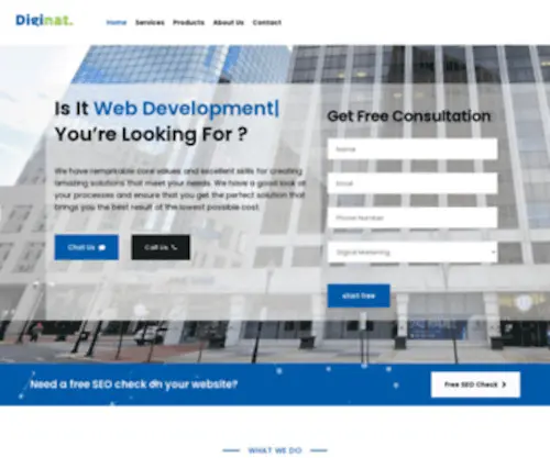 Diginat.net(Outstanding Technology Solutions) Screenshot
