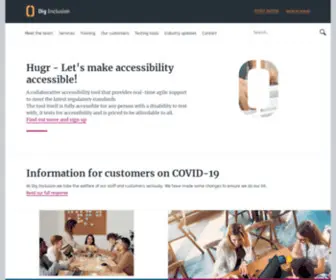 Diginclusion.com(DigFront) Screenshot