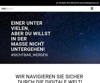 Diginexus.de(Diginexus ist Ihre Online Marketing Agentur aus Düsseldorf. Ob Sie eine Facebook suchen) Screenshot