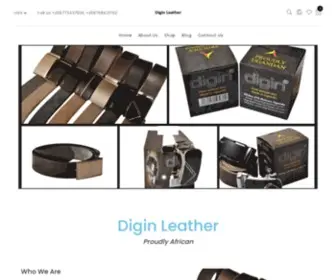 Diginleather.com(We tailor make fashion) Screenshot