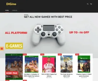 Diginoo.com(فروشگاه اینترنتی دیجینو) Screenshot