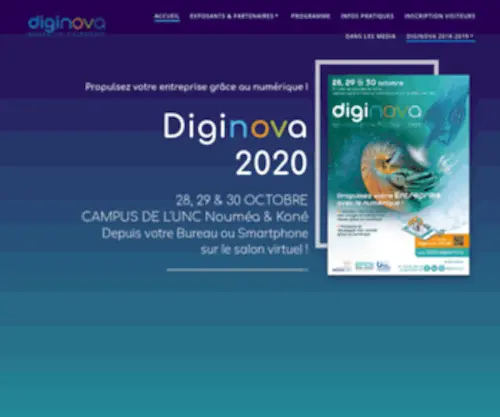 Diginova.nc(Propulsez votre ENTREPRISE grâce au numérique) Screenshot