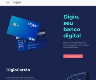 Digio.com.br(Plataforma de serviços financeiros pensada para você) Screenshot