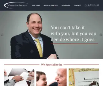 Digiorgiolaw.com(DiGiorgio Law Firm) Screenshot