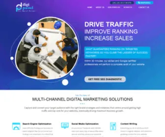 Digipassel.com(Online Marketing Company) Screenshot