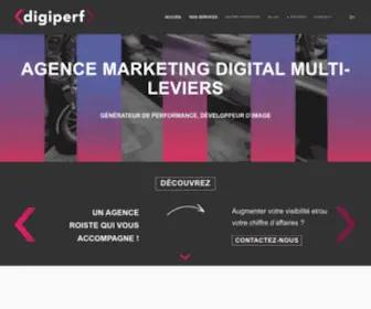 Digiperf.fr(Agence Média Digital) Screenshot