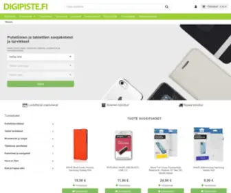 Digipiste.fi(Matkapuhelimet ja tarvikkeet nopeasti ja edullisesti) Screenshot