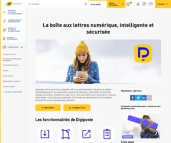 Digiposte.fr(La boîte aux lettres numérique) Screenshot
