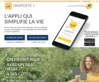 Digiposteplus.fr(Digiposteplus) Screenshot