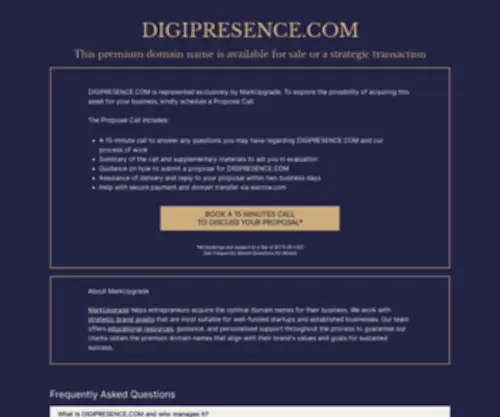 Digipresence.com(Digipresence) Screenshot