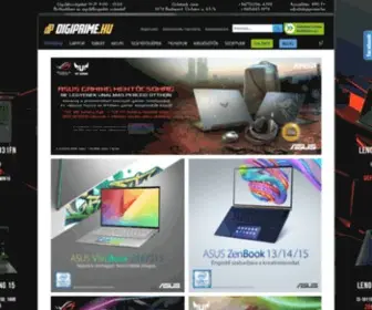 Digiprime.hu(DIGIPRIME laptop bolt és webáruház) Screenshot