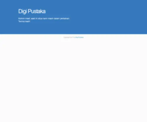 Digipustaka.com(厦门市某某洗涤用品培训中心) Screenshot